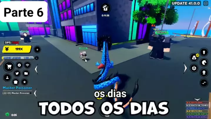 os melhores jogos de anime no Roblox